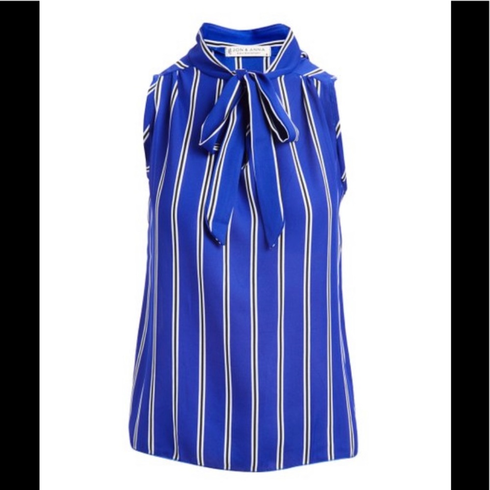 Royal Blue Blouse